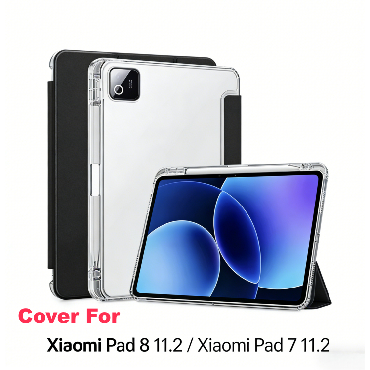 Novo Para Xiaomi Pad 8 Caso MiPad 8 Pro 11.2 Polegada Magnética Inteligente Suporte Capa Com De Lápis funda 7/7 2024 Esc