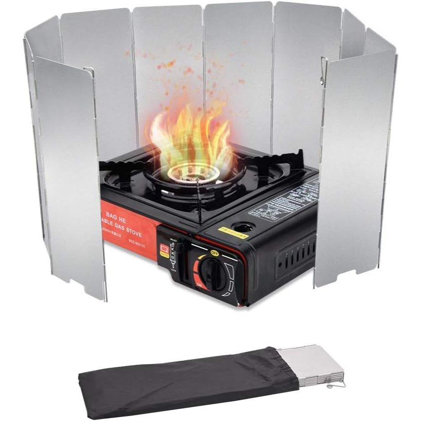 Protetor De Vento Para Fogareiro Wind Shield Camping