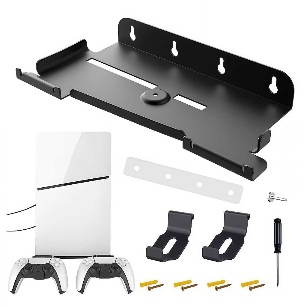Suporte de Parede PS5 Playstation 5 Fat Slim Peça Unica