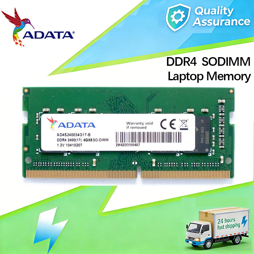 ADATA DDR4 RAM 4GB 8GB 16GB DDR4 2133mHZ 2400Mhz 2666Mhz 3200MHz PC4-25600S Laptop Para Memória SODIMM Notebook 260pin 1