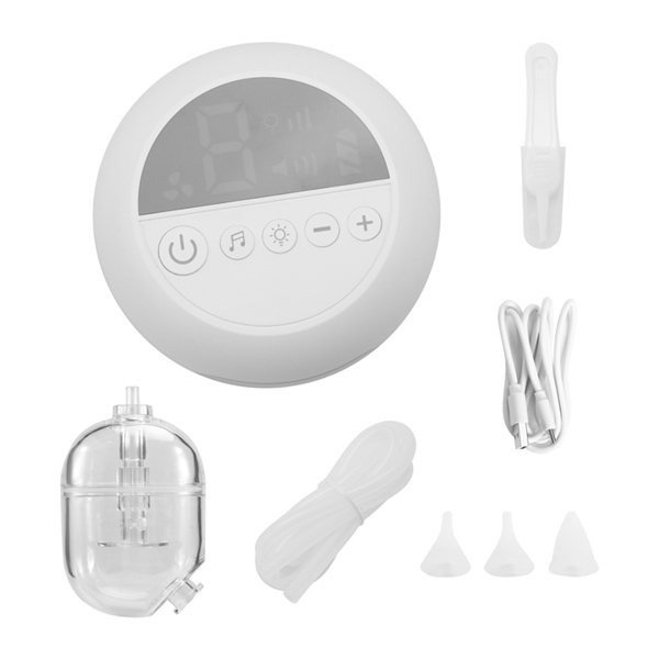 Limpador De Nariz Elétrico Com Música E Brilho Suave , Poderoso Aspirador Nasal Recarregável Para Bebês