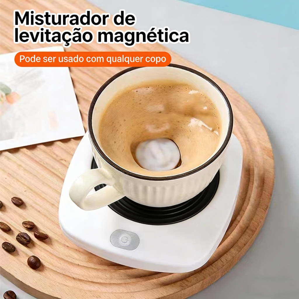 agitador de leite magnético recarregável , liquidificador de café elétrico