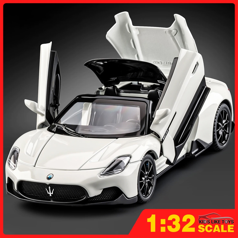 KLT 1 : 32 Maserati MC20 Diecast Modelo Carro Liga Carros Brinquedos Coleção Presente Para Crianças Menino Menina