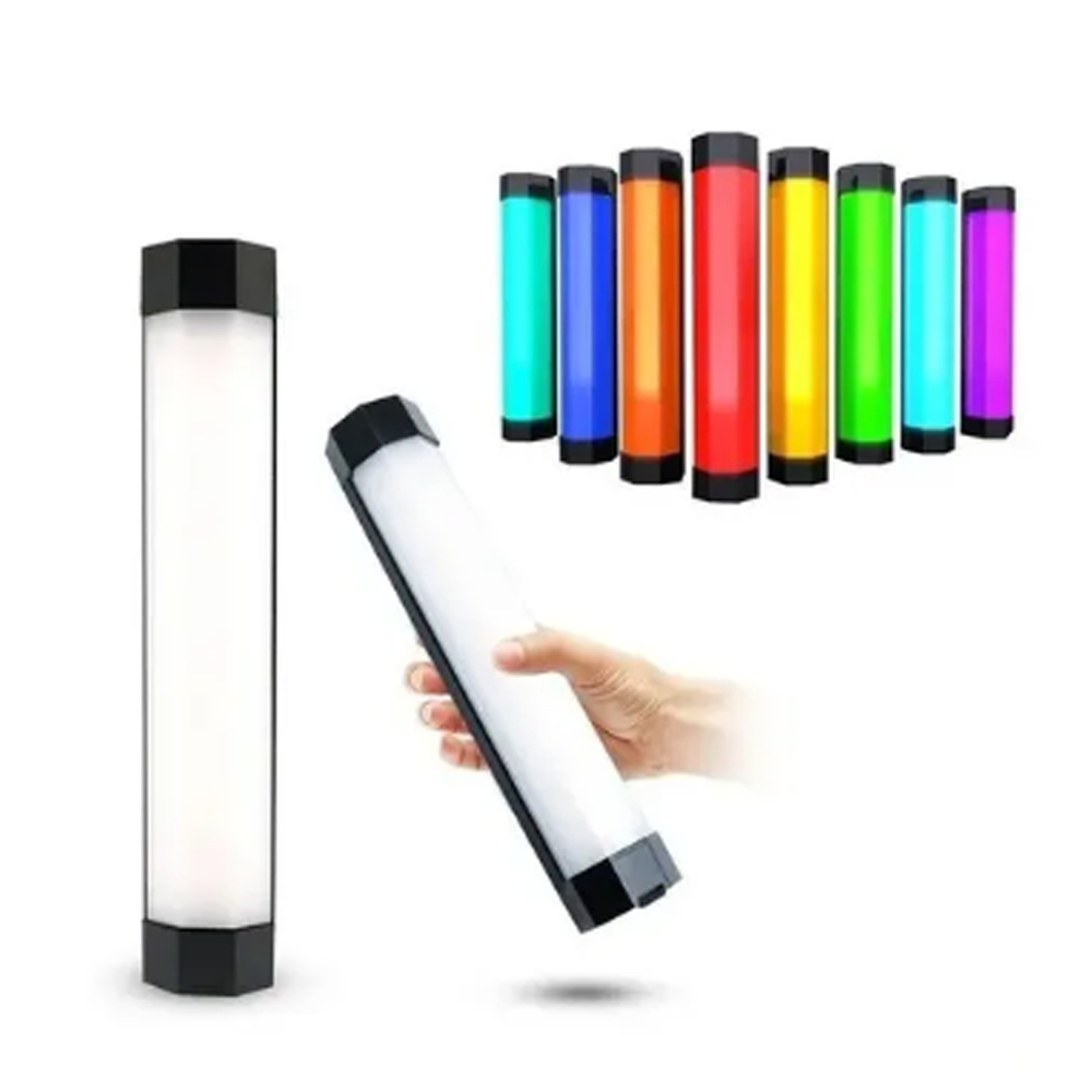 Iluminador Bastão Led Rgb atração magnética 6500k