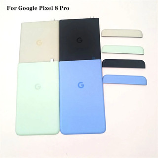 Tampa Traseira Da Bateria De Alta Qualidade Para Google Pixel 8 Pro GC3VE G1MNW Vidro Traseiro Carcaça Substituição Do P