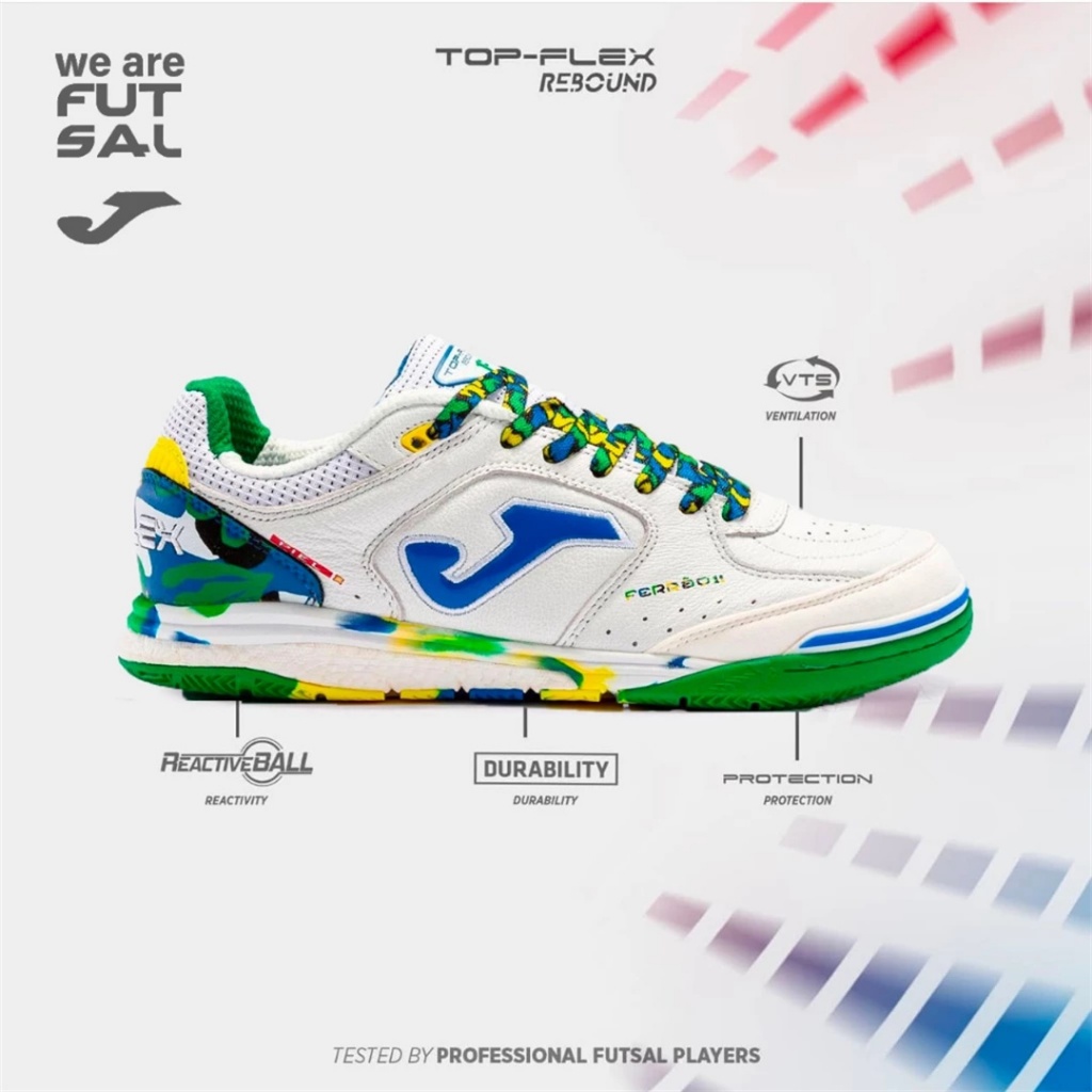 Tênis De Futebol Joma Top Flex Plus Rebound IC BR Tamanho : 37-43 A