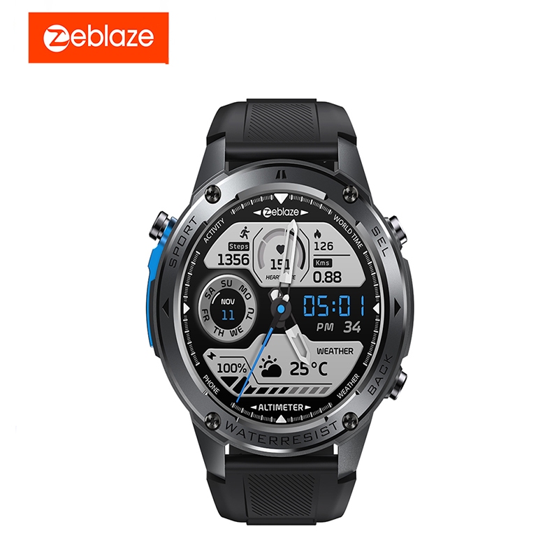 Smartwatch Zeblaze Stratos 2 Ultra GPS Profissional! 10 ATM, MIL-STD, Bateria 30 Dias, Envio Rápido