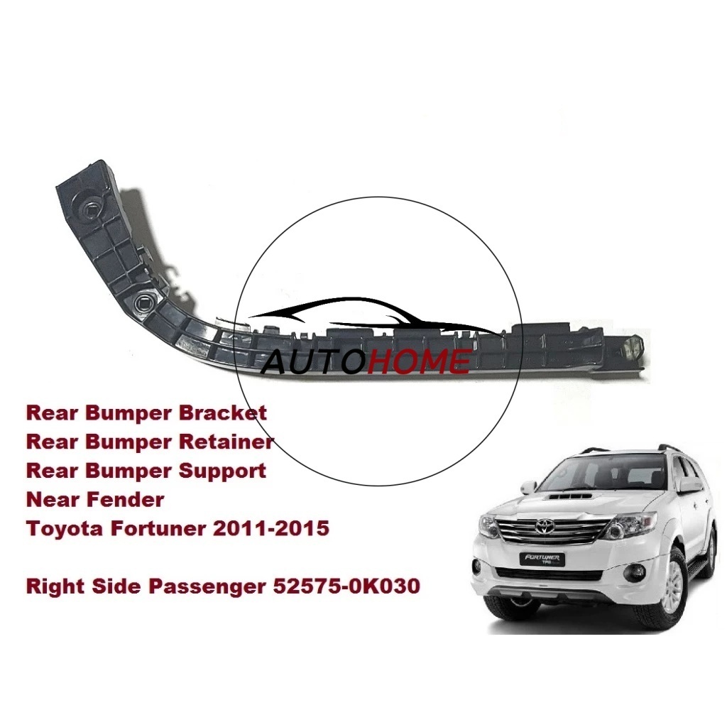 Suporte Lateral Do Para-Choque Traseiro/De TOYOTA FORTUNER 2012 2013 2014 2015