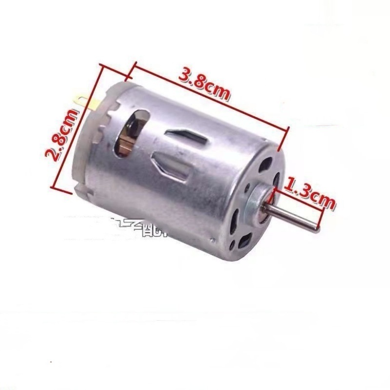 Motor DC 12-36V R385 12V Motor Pequeno