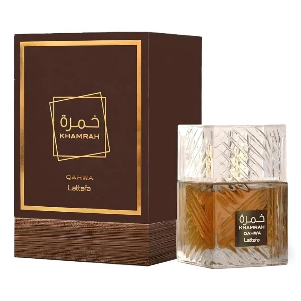 Perfume Lattafa Khamrah Qahwa 100ml Árabe Perfume Masculina Perfume Eau De Parfum   Original 100%