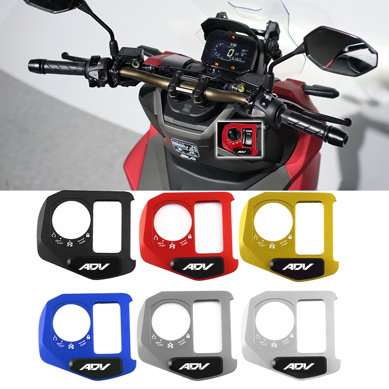 Capa Protetora Para Interruptor De Ignição De Motocicleta , CNC , Botão De Bloqueio Elétrico , Honda ADV160 ADV 160 2021