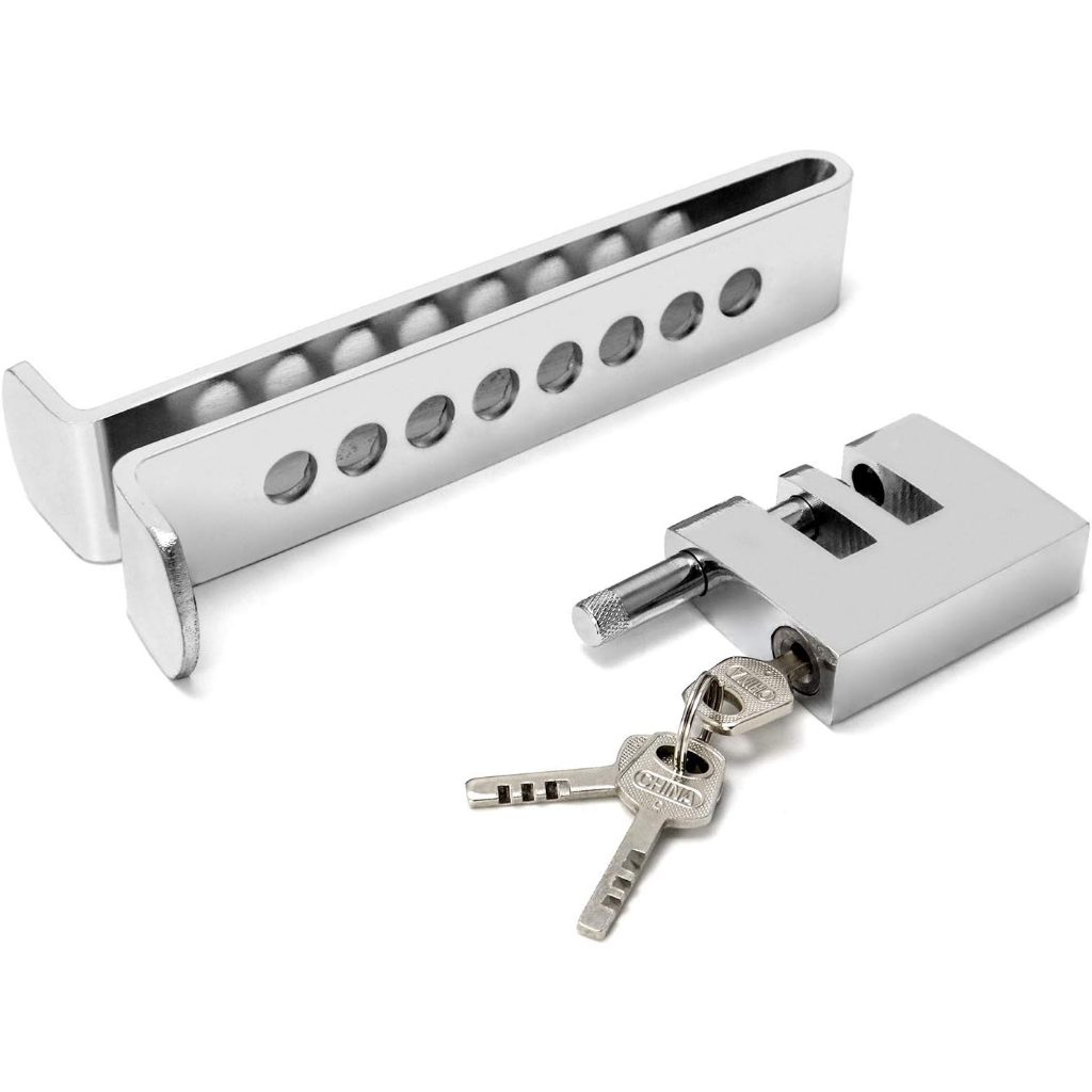 Trava de segurança antifurto para freio/embreagem/Pedal de aço para veículos.