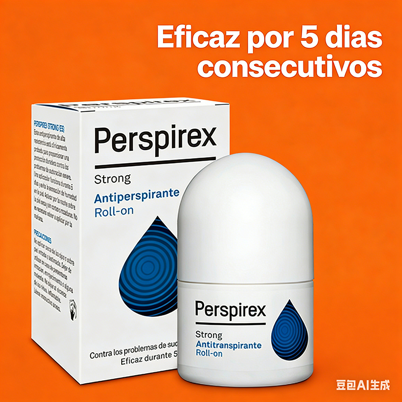 Roll-On antitranspirante forte Perspirex | Marca Internacional | Tecnologia antitranspirante profissional