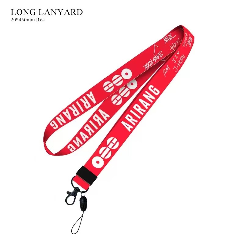 Kpop BTS BT21 Cordão De Pescoço Chaveiros Alça De Telefone Para Cartão De Identificação Chaveiro Acessórios Anti-Queda