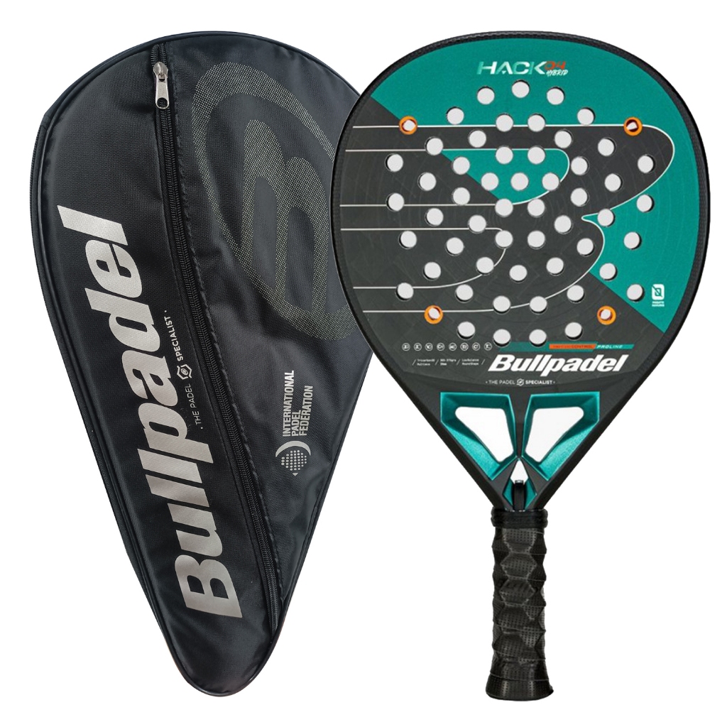 Hack 04 Hybrid 2025 Padel Raquete Superfície De Fibra De Carbono Com Memória EVA Flex Foam Core Leve