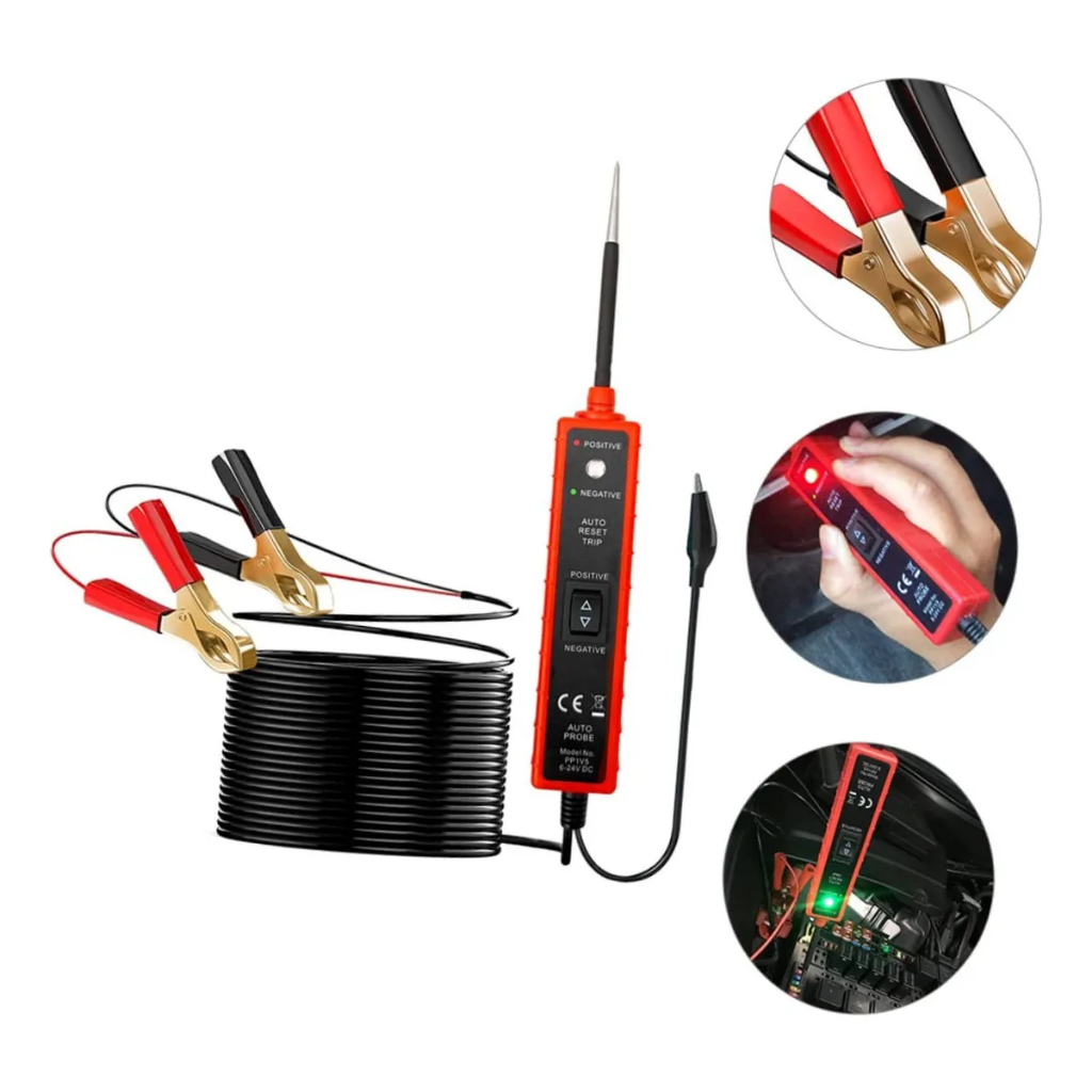 6-24v Dc Testador De Circuito De Carro , Sonda Energia