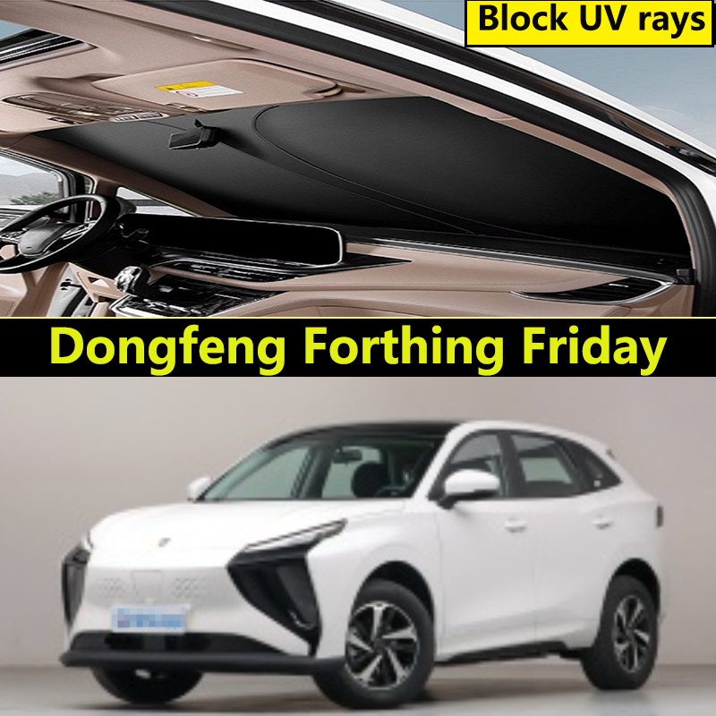 Pára-Brisa Do Carro Sol Para Dongfeng Forthing Sexta-Feira Interior Placa De Sombreamento Dianteiro Luz Escudo Proteção 