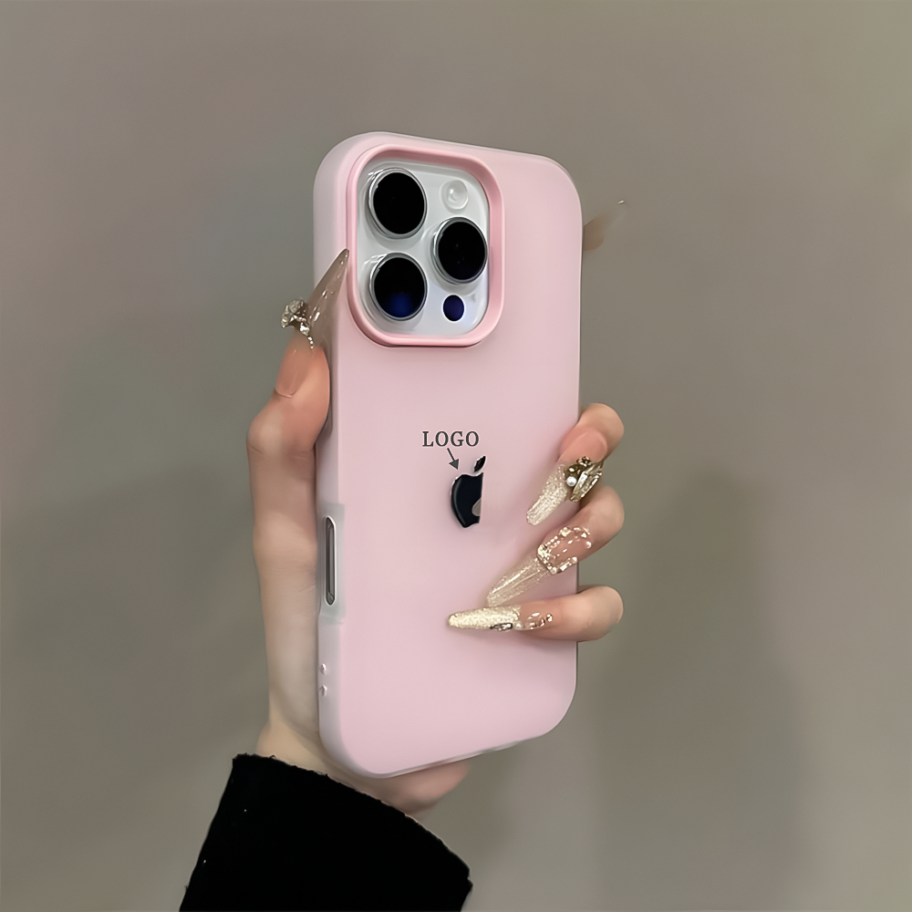 Capa Gelatinosa Fosca Simplificada 2 Em 1 Para iPhone 16 15 14 13 Pro Max Traseira Protetora Antiderrapante E anti-Queda em Oferta na Shopee