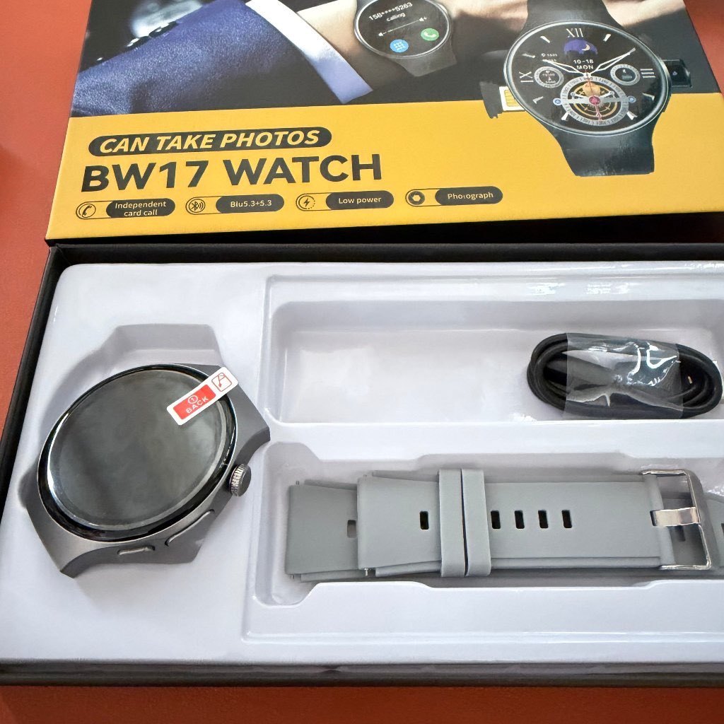 Cartão SIM 4G BW17 SmartWatch Chamada HD Câmera Para Android IOS Homens Mulheres De Telefone Relógio Inteligente