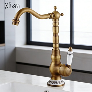 Torneira Para Pia Gourmet De Latão Com Alça Única Antiga Caramic em Oferta na Shopee