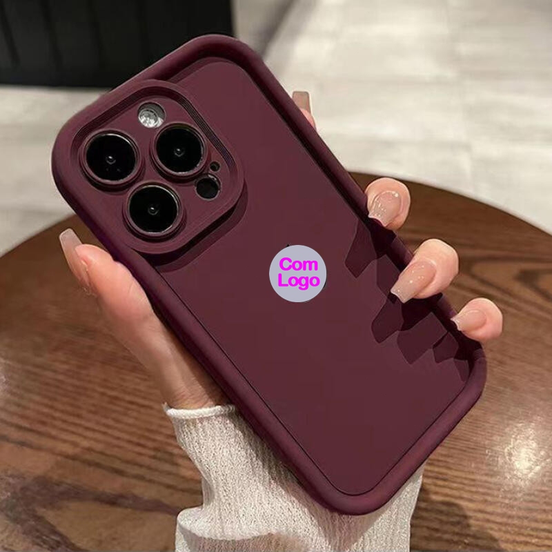 Simples Cor Sólida À Prova De Choque Caso Macio Para iPhone Air 17 16 15 14 13 12 11 Pro Max Protetor Completo em Oferta na Shopee