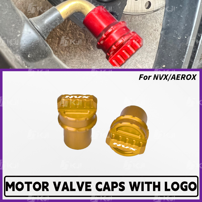 Para Yamaha NVX AEROX 155/125/Alfa TURBO Tampas Da Haste Válvula Do Pneu Roda De Ar Tubo Capa Acessórios