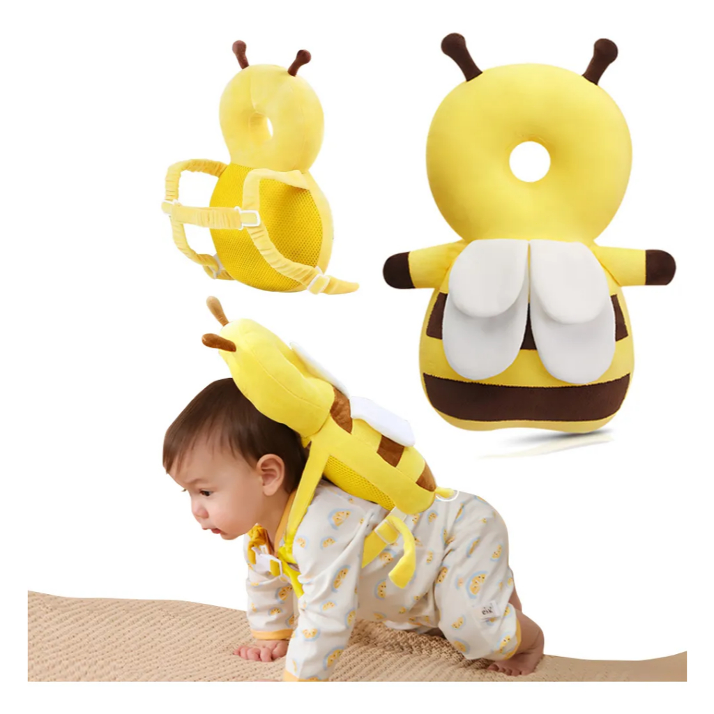 Protetor Capacete Cabeça Bebê Ajustável Proteção Anticolisão