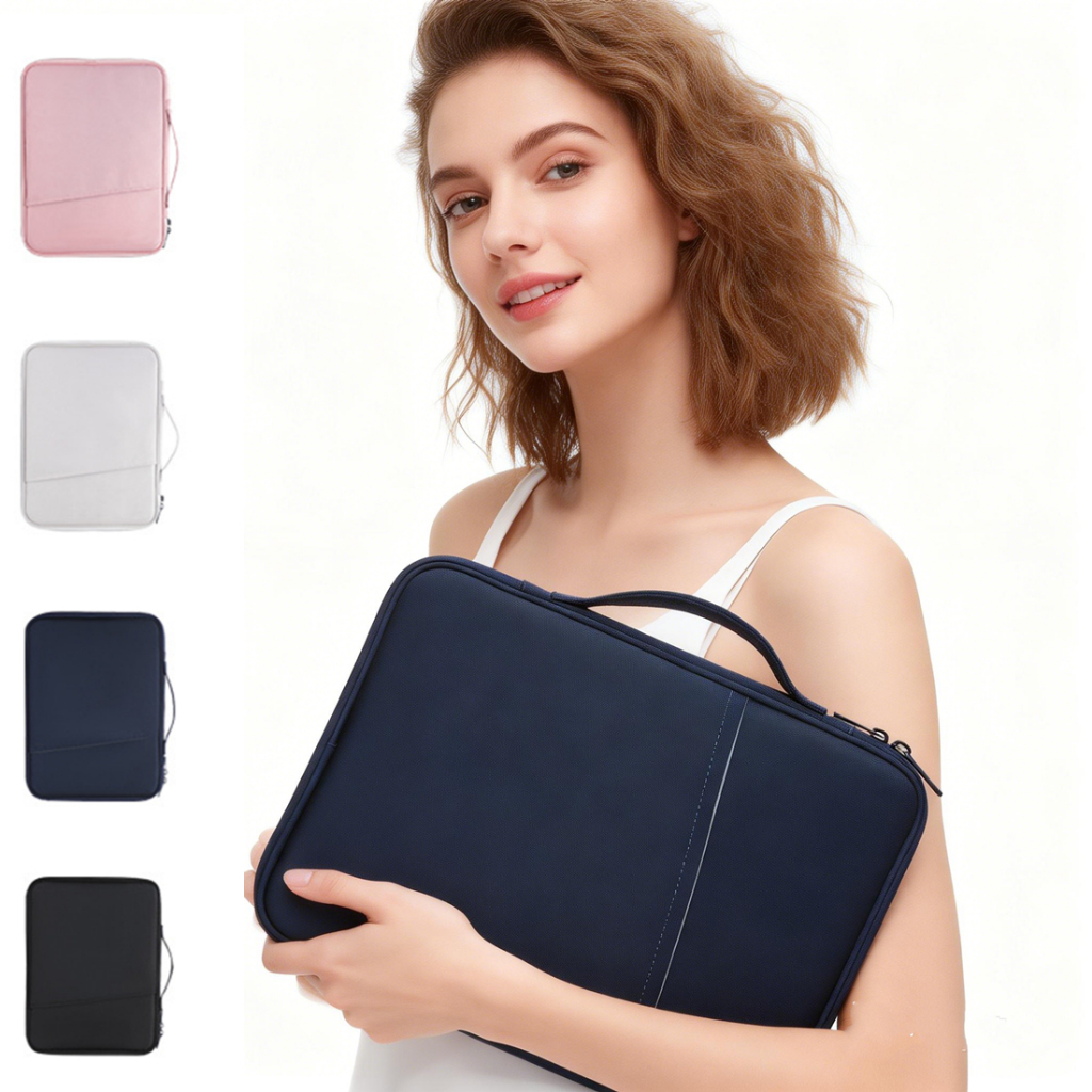 Ipad Laptop Proteja Saco 11' Caixa Protetora 13' Linho de Peluche Resistente ao Choque Apple Leve