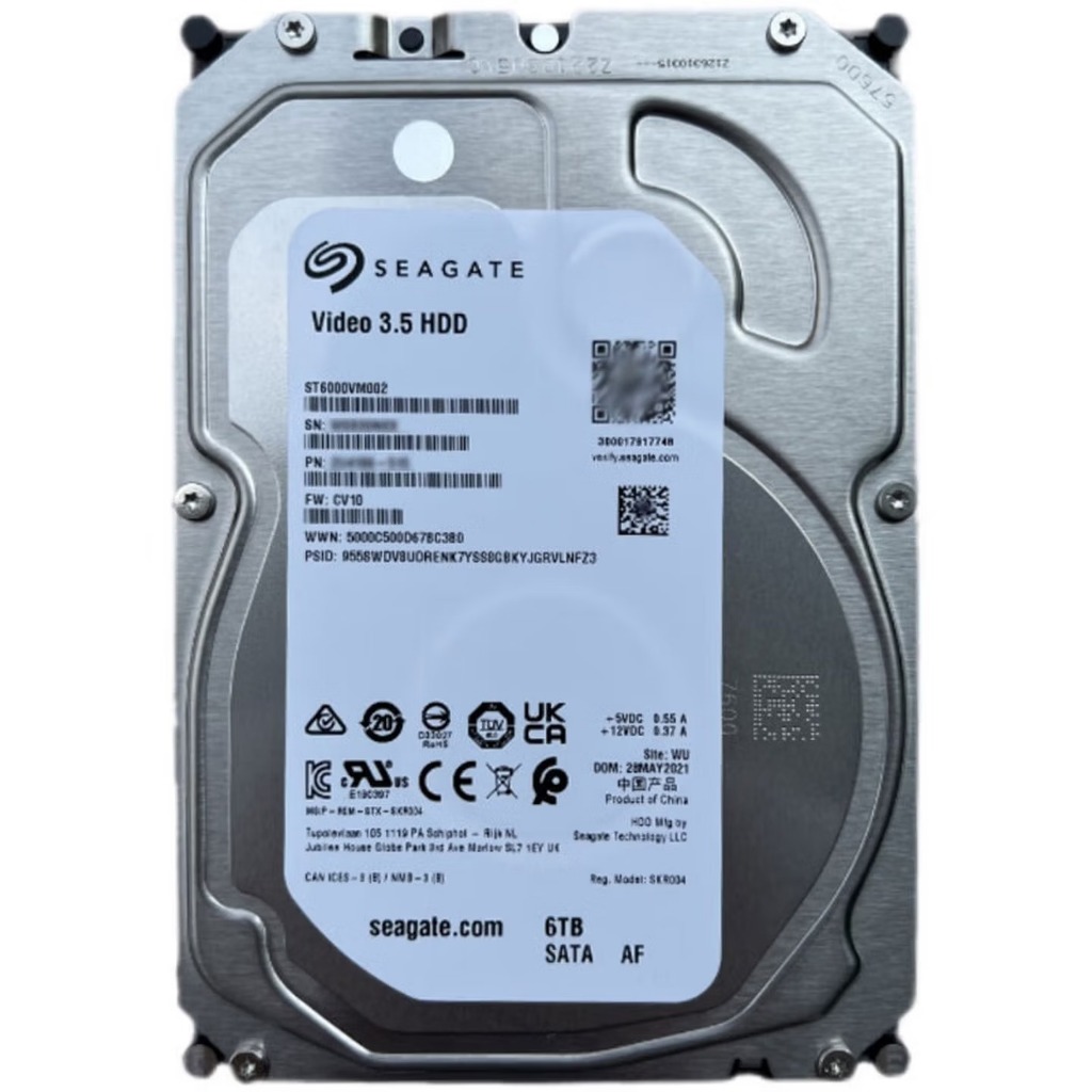 Atacado HDD Remodelado 3.5 Polegadas 6TB 7.2K RPM Unidades De Disco Rígido Para Servidores Porta De Expansão SATA 3.0 In