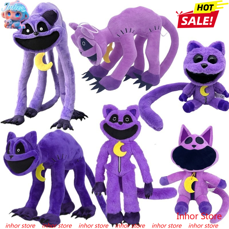 50CM Smiling Critters Pelúcia,Catnap Poppy Playtime Brinquedos De Pelúcia,Critérios Sorridentes Brinquedos de Pelúcia
