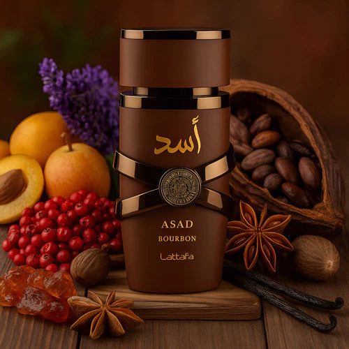 Perfume Árabe Asad Bourbon Lattafa Masculino Perfume 100ML Eau de Parfume 100% Original Promocao Barato