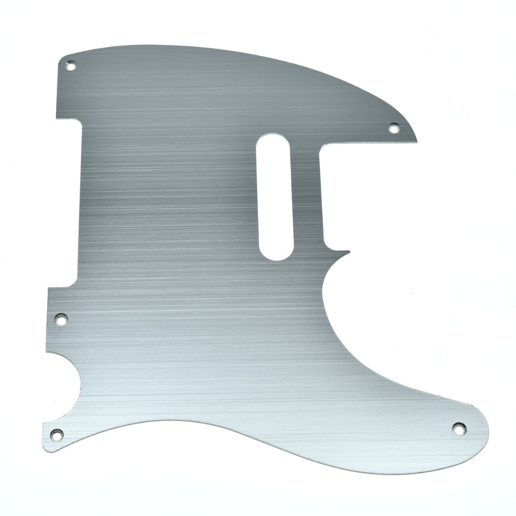KAISH Metal Alumínio 5 Buracos Vintage Tele Pickguard TL Scratch Plate Serve Para Fender Telecaster