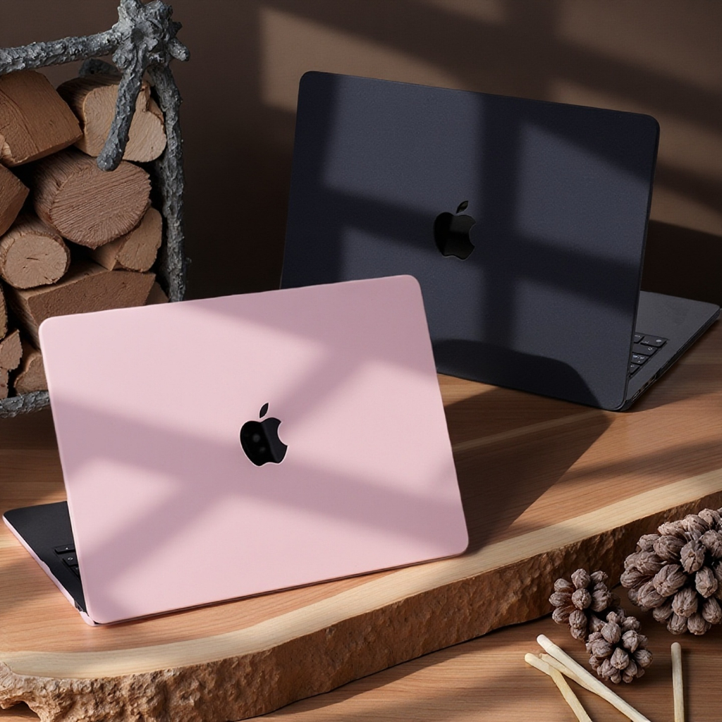 Caso Creamy Pink para Macbook Neo 3404 Air M5 M4 M3 M2 A3448 A3449 A3240 A3113 A