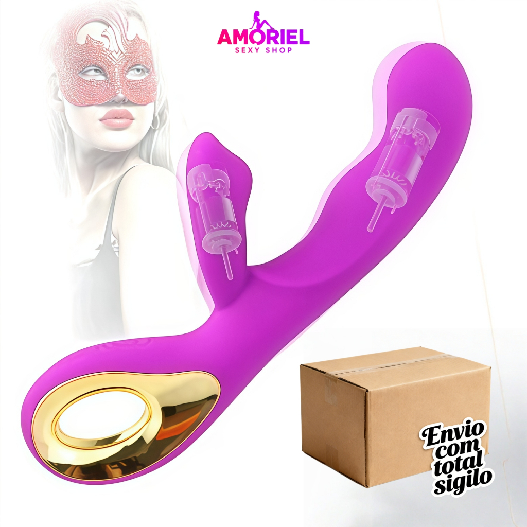 Vibrador Estimulador De Ponto G De Silicone E Clitóris Com 10 Modos De Vibração , Recarregável em Oferta na Shopee