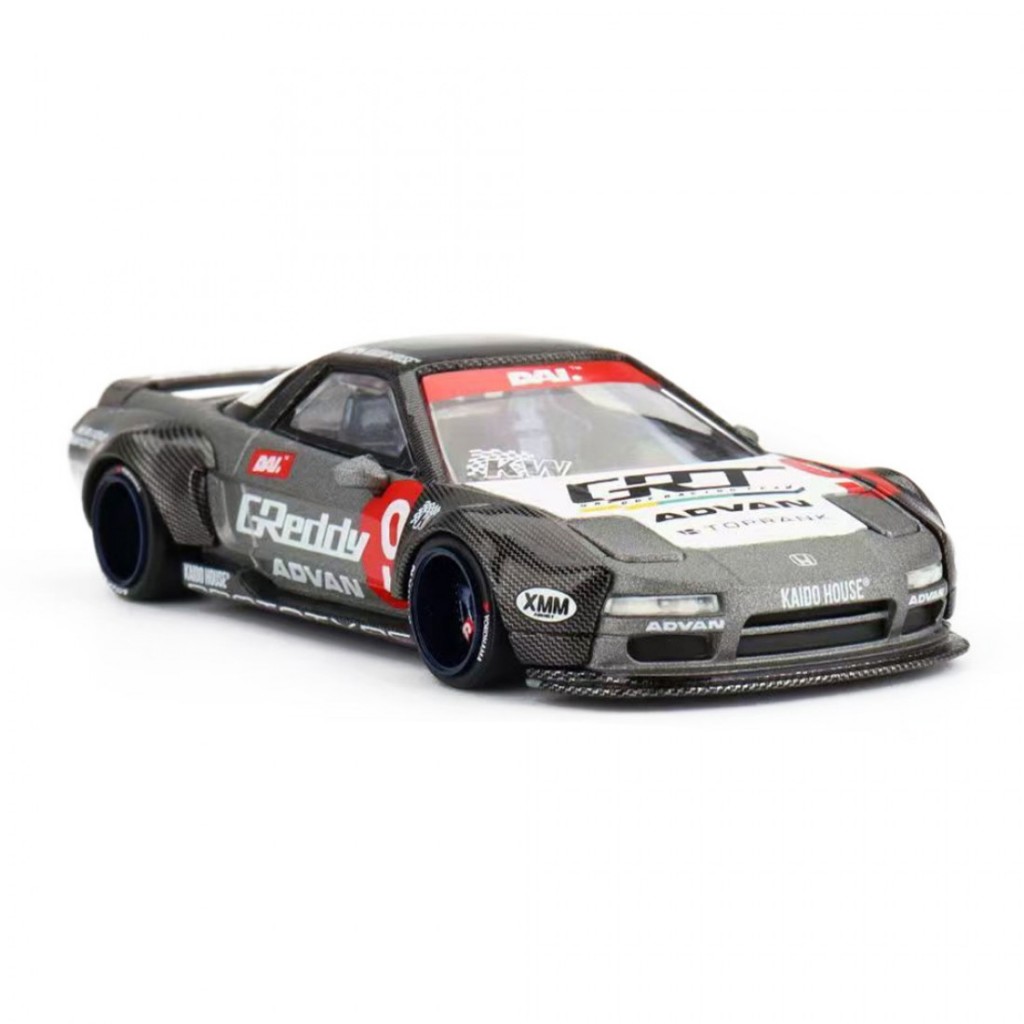 Mini GT x Kaido House KHMG190 1/64 Honda NSX Test Car Spec V1 Diecast Scale Model