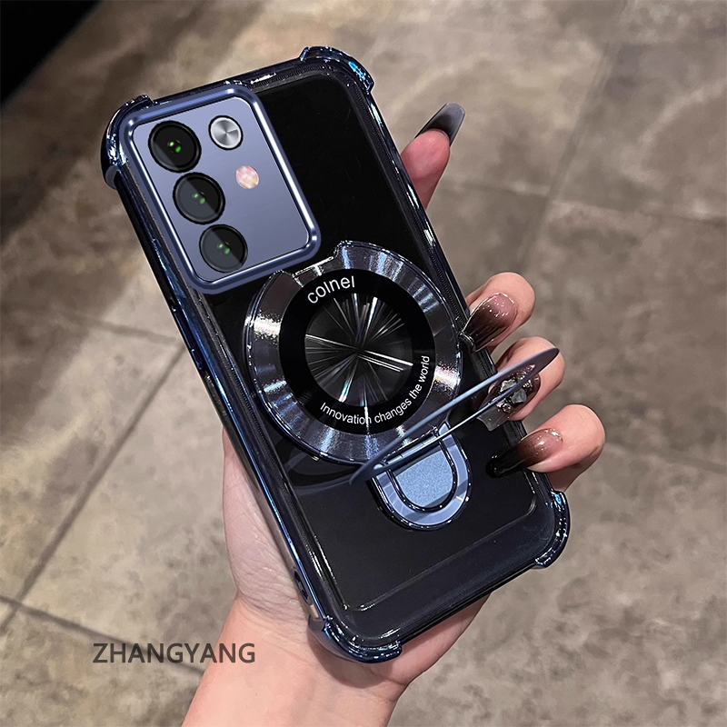 Detalhes do Capa Para Realme C85 C85 Pro Estética Novo design De Telefone Galvanizada Com Função anti-Queda De Quatro Cantos TPU Mac