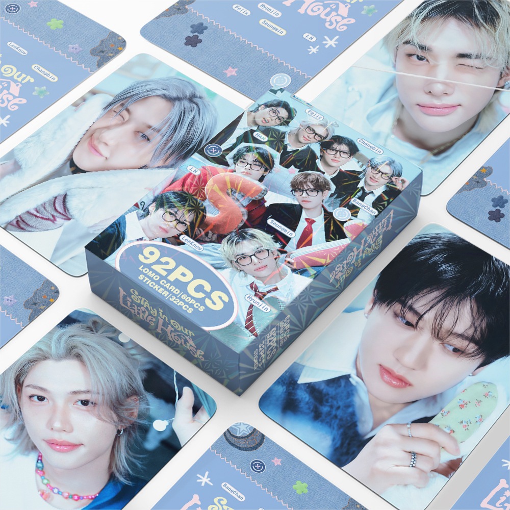 K-POP 92 Pçs/Caixa STRAY KIDS " DO IT Álbum HAN Photocards LOMO Cartão De Coleção Postal