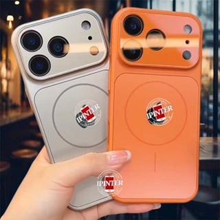 AG Nano Vidro Fosco Para Magsafe Capa Magnética iPhone 17 16 15 14 13 12 11 Pro Max em Oferta na Shopee