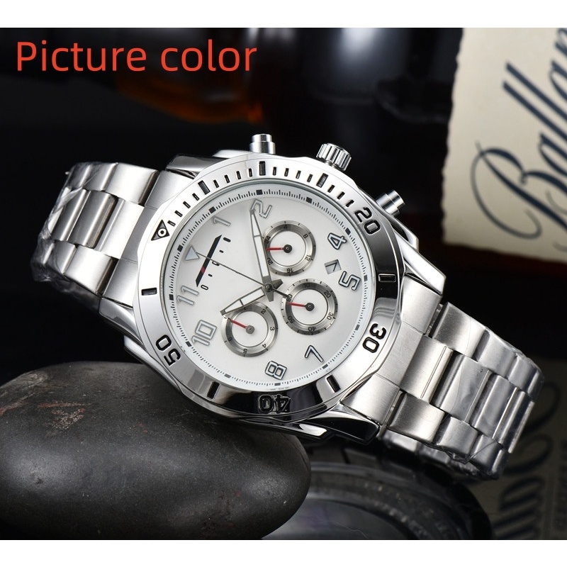 Relógio masculino relógio masculino moda relógio de quartzo de seis ponteiros eu relógio clássico de marca superior