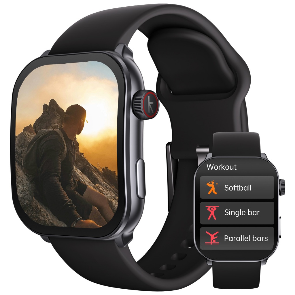 Smartwatch Kieslect Balancs Bluetooth Chamada Pulso Corporal AMOLED Tela Relógio Esportivo