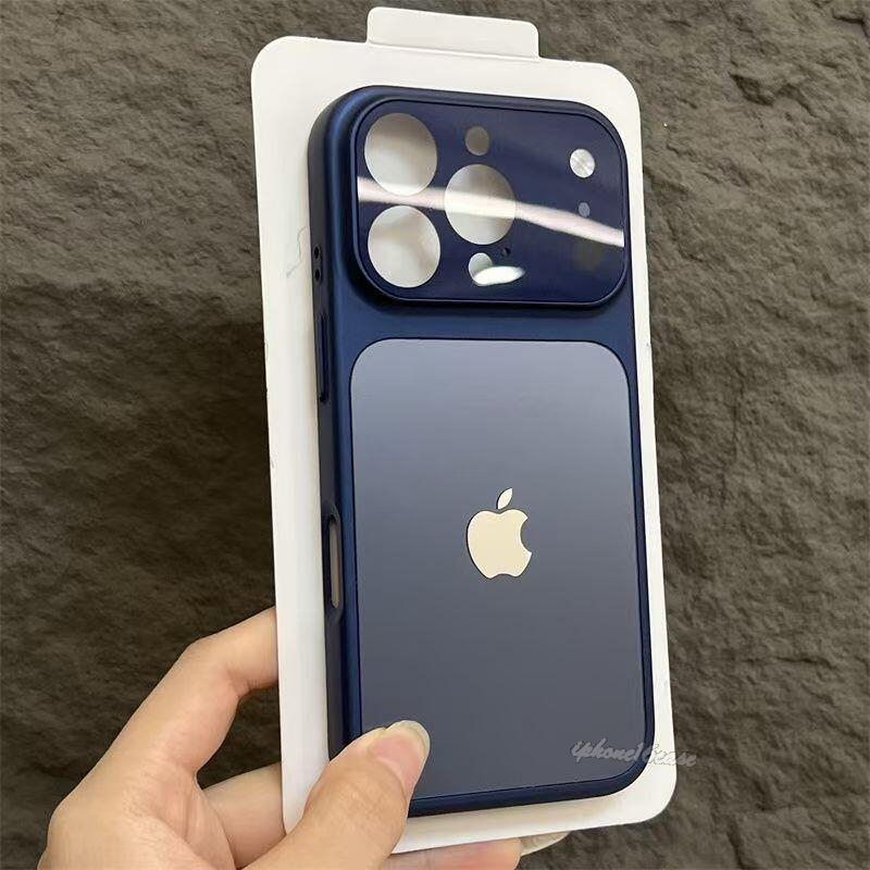 Nova Capa Protetora De Vidro Fosco Original Para iPhone 17 Pro Max 16 15 14 13 Resistente À Prova De Choque