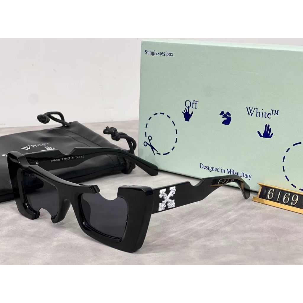 Novos óculos de sol de marca de luxo, óculos de sol unissex de alta qualidade Y2K Notch, óculos de sol femininos para di