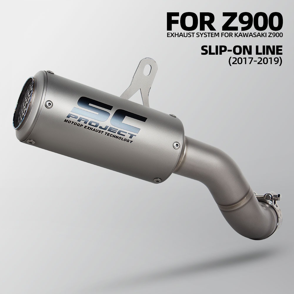 Kit Completo De Modificação De Escape De Titânio Para Motocicleta Z900 2017 2018 2019 2025 2026