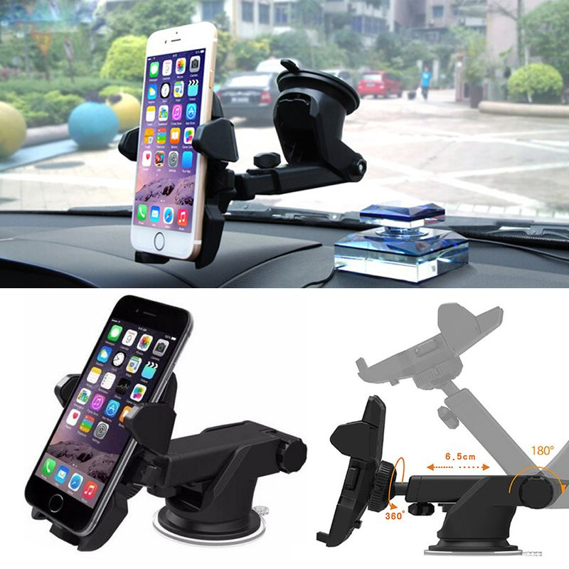 Suporte de celular para vidro de carro articulado de alta qualidade