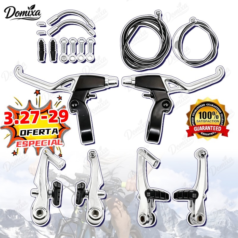 Kit de Freio V-brake Orbital Aluminio C/ Maçaneta Tipo Logan De Freio Bicicleta V-break dx. em Oferta na Shopee