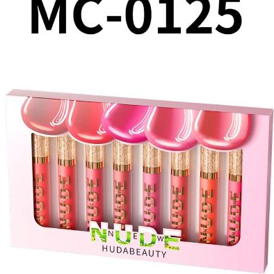 KIT 12 peças Creamy Lip Gloss RPK / New NUDE Huda Beauty em Oferta na Shopee