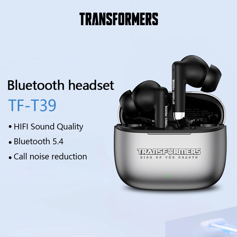 Transformadores TF-T39 Fone De Ouvido Bluetooth Qualidade De Som Alta Fidelidade Até 24 Horas De Vida Útil Da Bateria In