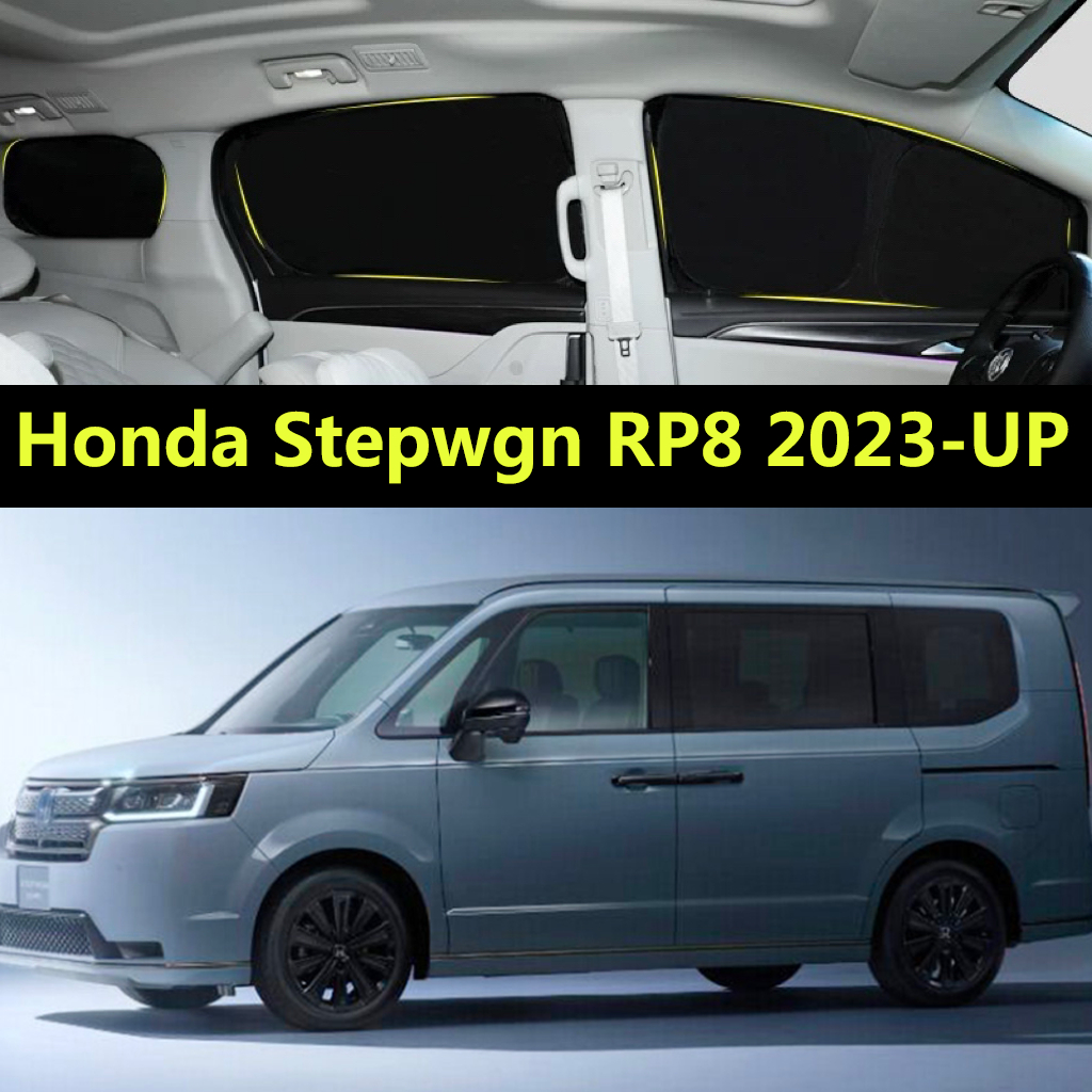 Pára-Sol Do Carro Para Honda Stepwgn RP8 2023-UP Cortina De Totalmente Blackout Proteção Solar Privacidade Acampamento J