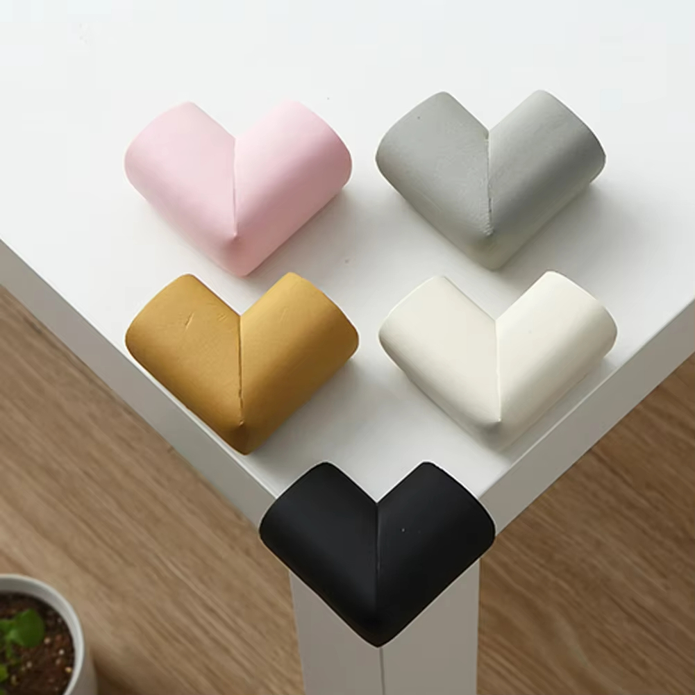 4 Pçs Protetor De Canto De Mesa Do Bebê Proteção De Segurança Guardas Criança Crianças Móveis Borda Capa Almofada Pára-C