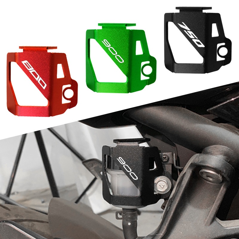 Para kawasaki Z900 Z750 Z800 Z 900 750 800 Reservatório De Fluido Traseiro Guarda Capa Protetor CNC Acessórios Da Motoci
